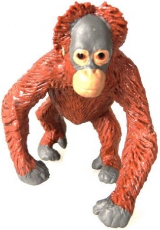 Orángután kölyök figura 6,5 cm