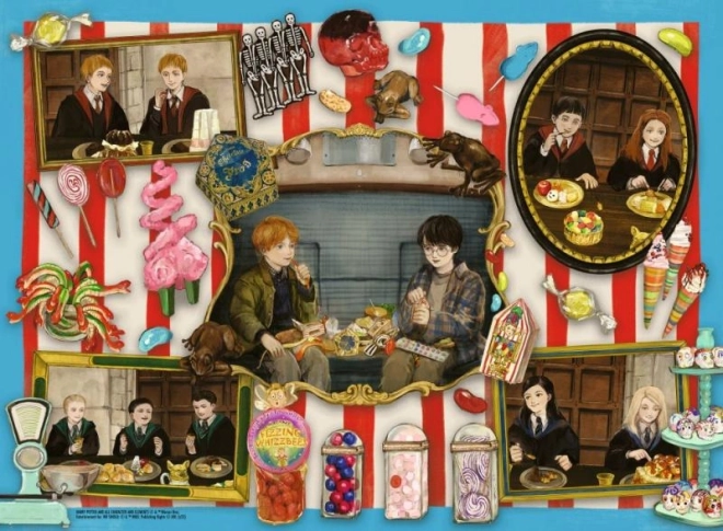 Harry Potter varázslatos finomságok puzzle 200 darabos Ravensburger