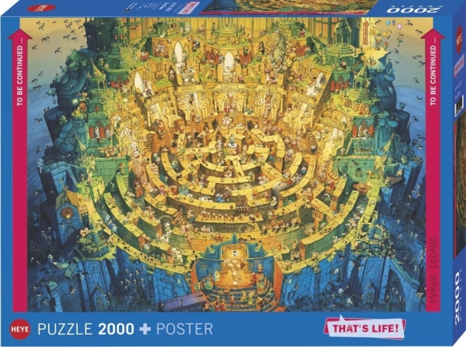 Heye puzzle Ez az élet: Mélyen 2000 darabos