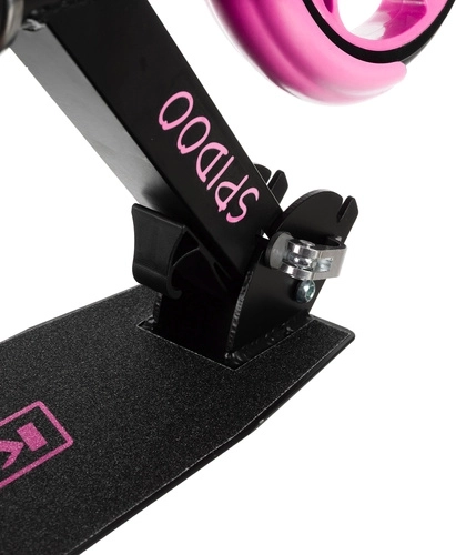 Összecsukható városi roller nagy kerekekkel (200 mm) gyerekeknek – rózsaszín