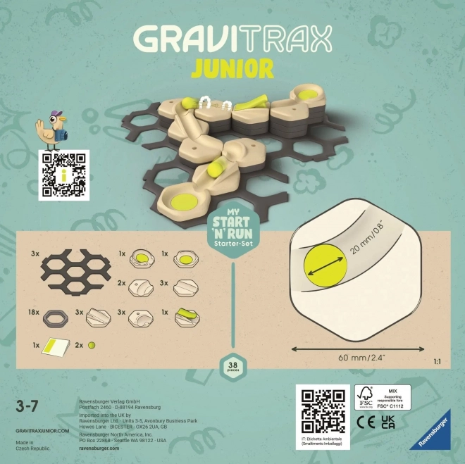 GraviTrax Junior kezdőkészlet