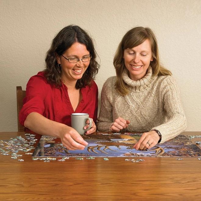 Jelenség és fácánok puzzle - 500 darabos COBBLE HILL