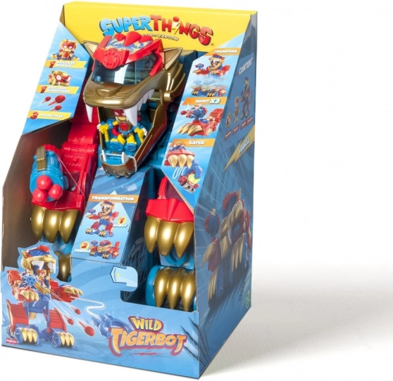 Játszókészlet SuperThings Wild Tigerbot