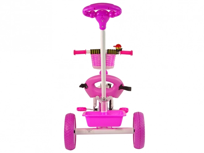 Tricikli PRO100 Pink Kosaras EVA Kerekek
