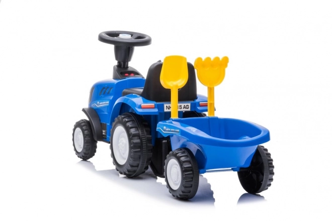 Járgány traktor New Holland kék