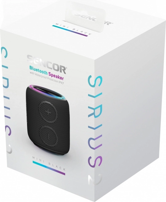 Bluetooth hangszóró Sencor Sirius 2 Mini fekete