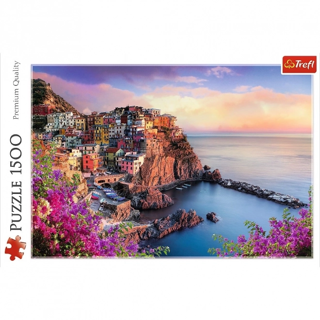 Manarola város panoráma puzzle