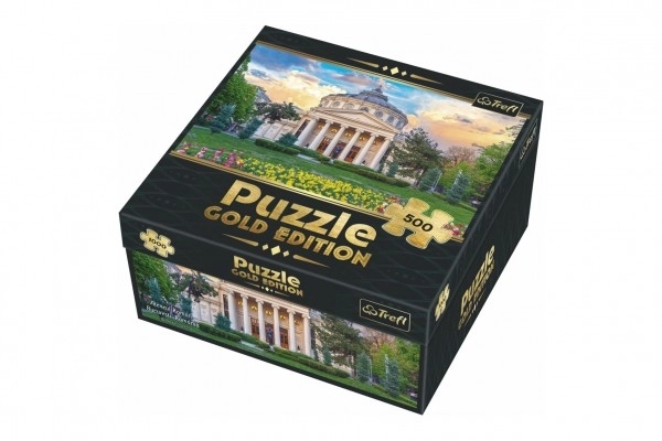 Trefl puzzle: rumun athenaeum, bukarest - 500 darabos