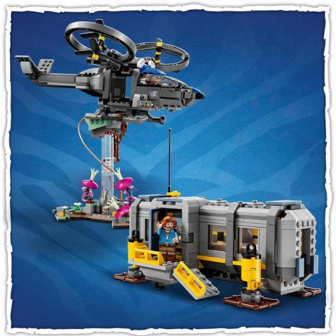 Lego Avatar Repülő Hegyek Állomás 26 és Samson ZPZ Játék Szett