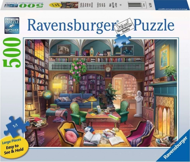 Ravensburger Varázslatos Könyvtár Puzzle XXL 500 darabos