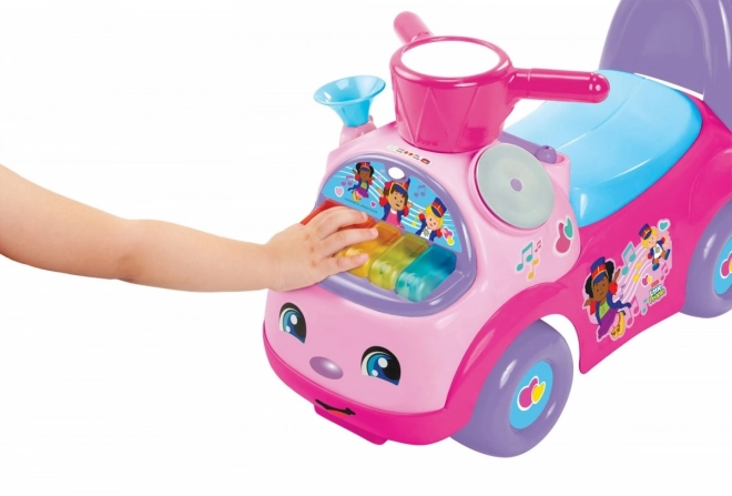 Fisher Price Zenei Parádé Vidám Járássegítő - Rózsaszín