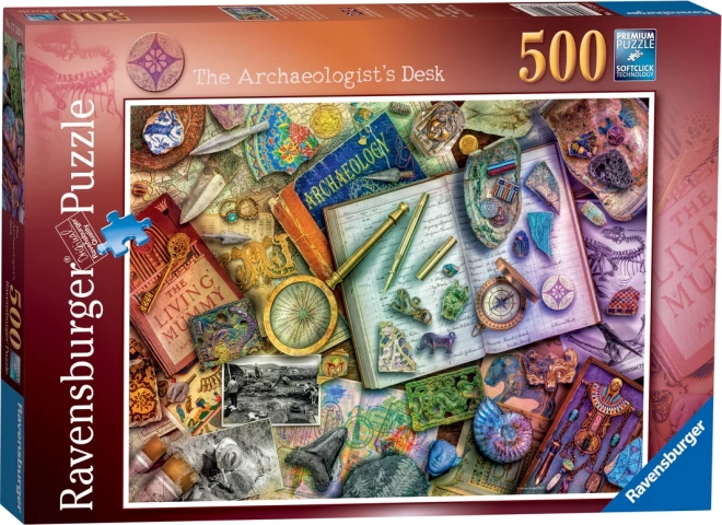 Ravensburger régészeti asztal puzzle 500 darabos