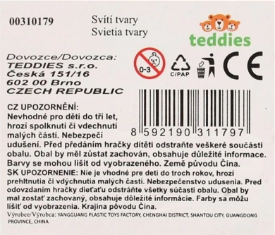Világító állatkák falra vagy mennyezetre