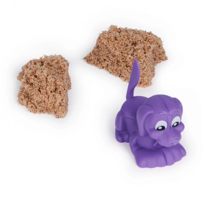 Kinetic Sand kutya a kutyaházban