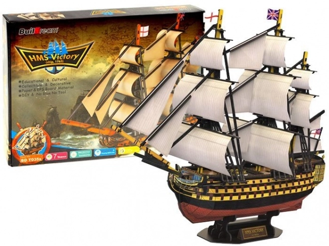 HMS Victory 3D puzzle hajómodell