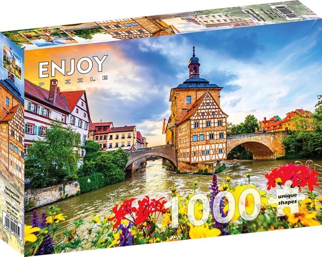 Élvezd puzzle - Bamberg Óvárosa, Németország 1000 darabos