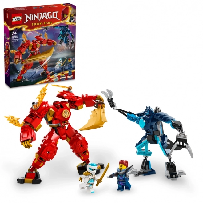 Tűzelem Mech LEGO NINJAGO Kaija