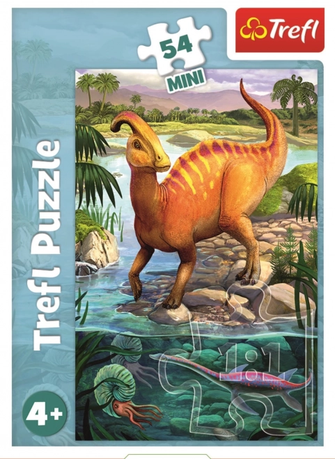 Csodás Dinoszauruszok Parasaurolophus Puzzle 54 Darabos