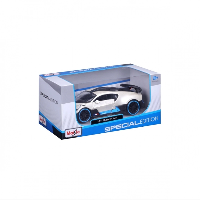 Bugatti Divo kompozit modell 1/24 - fehér