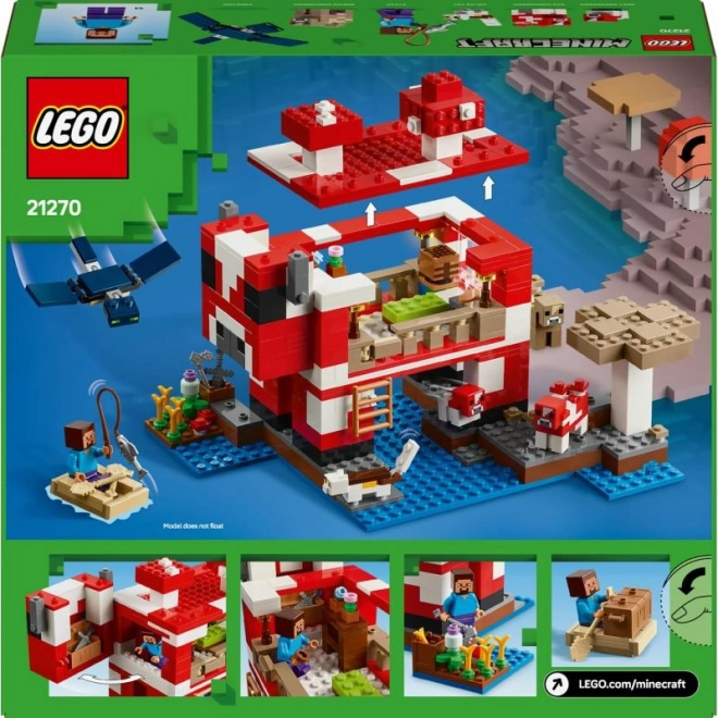 Lego Minecraft Gombatehén Ház
