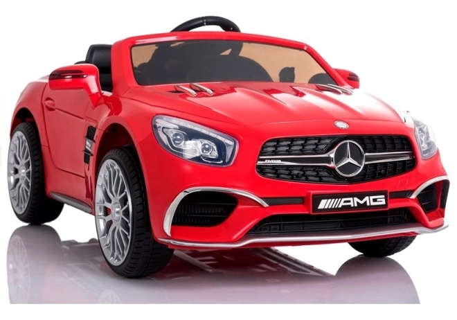 Akkumulátoros Mercedes SL65 gyerek autó - piros