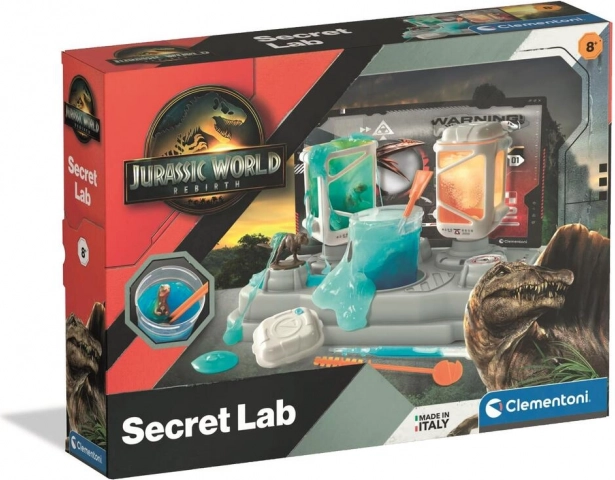 Clementoni laboratórium JURASSIC WORLD – kreatív tudományos készlet gyerekeknek