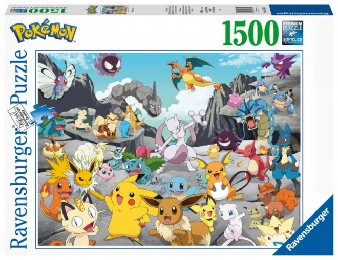 Pokémon puzzle 1500 darabos