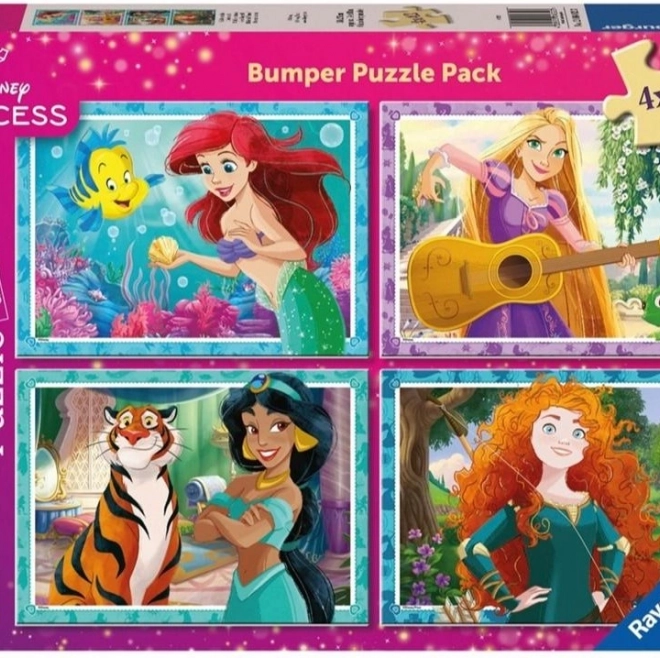 Puzzle Disney Hercegnők 4x42 darab