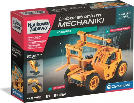 Teleszkópos emelő – Mechanikai laboratórium CLEMENTONI