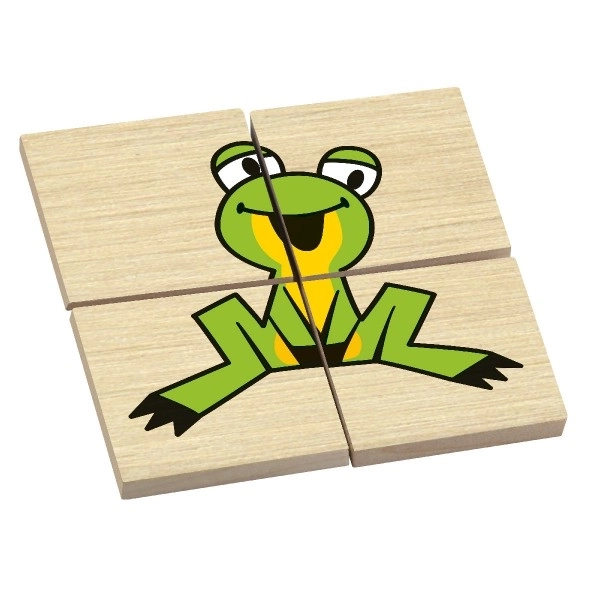 dřevěné puzzle krtek