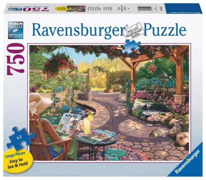 Ravensburger - gyönyörű kert 750 darabos puzzle