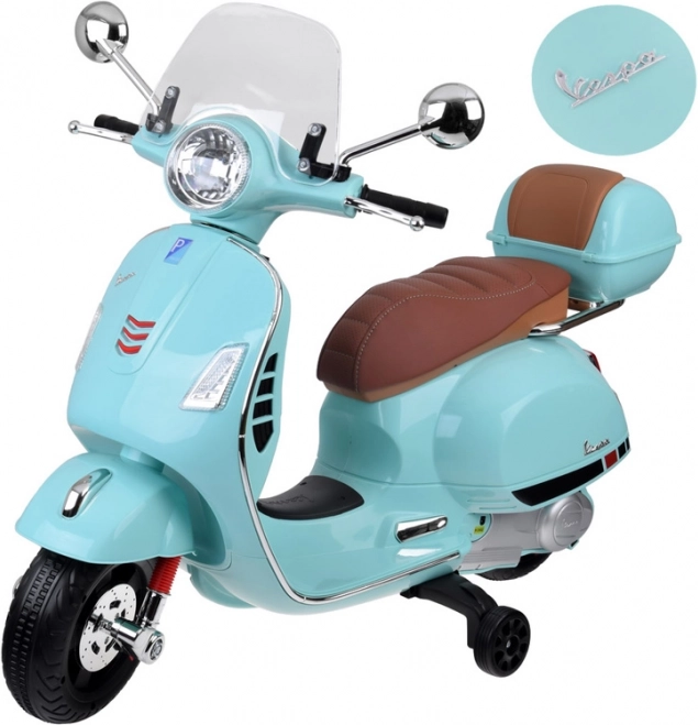Elektromos Vespa GTS Super robogó gyerekeknek – Zöld