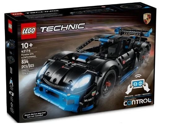 Lego Technic Porsche GT4 E-Performance versenyautó