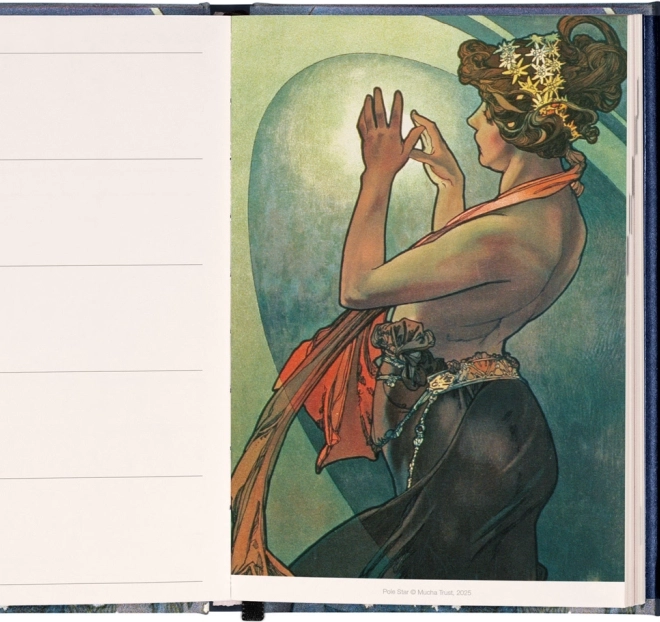 Heti mágneses napló Alfons Mucha 2026