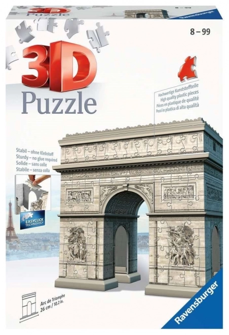 Győzelmi Ív 3D Puzzle - Franciaország