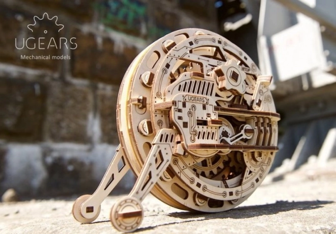 Ugears 3D puzzle Monowheel