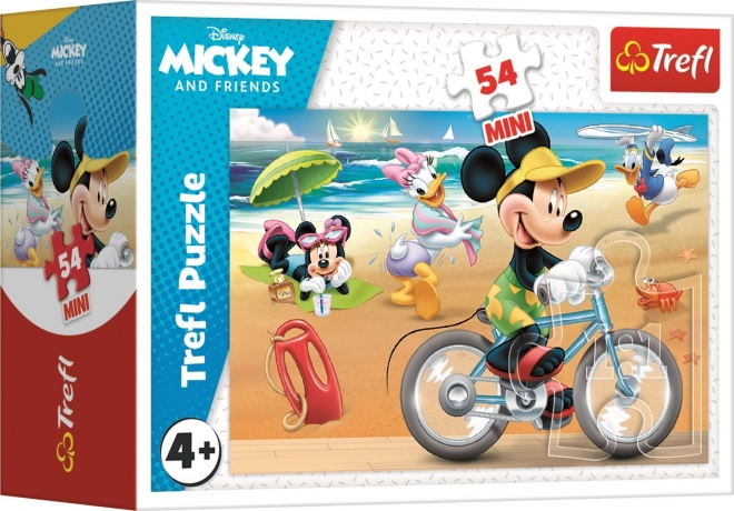 Trefl puzzle mickey mouse a strandon 54 darab