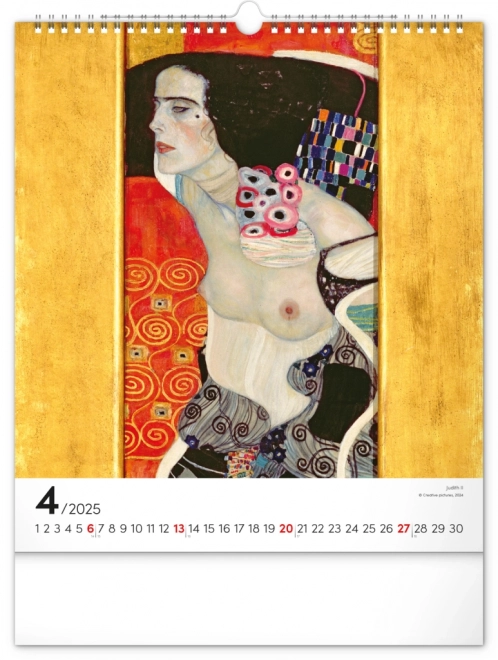 Falik naptár Gustav Klimt 2025