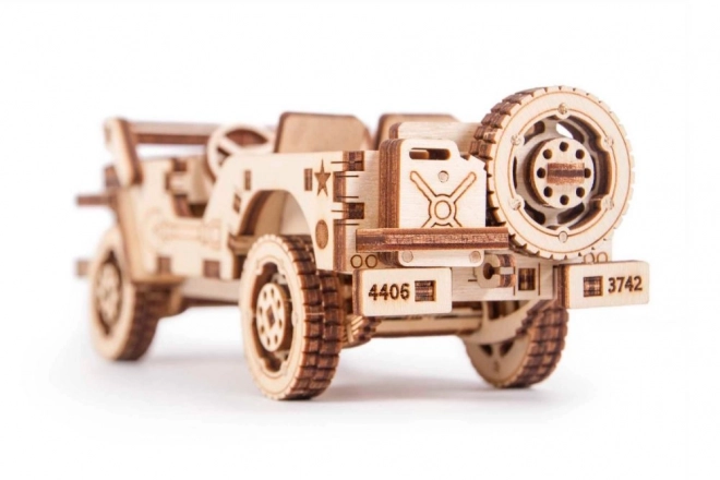 3D fa puzzle Jeep