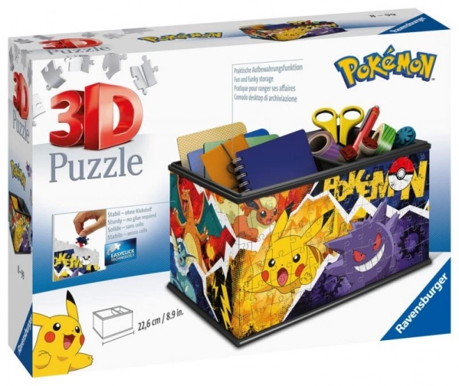 Pokemon 3D Szkatułka 216 darab puzzle