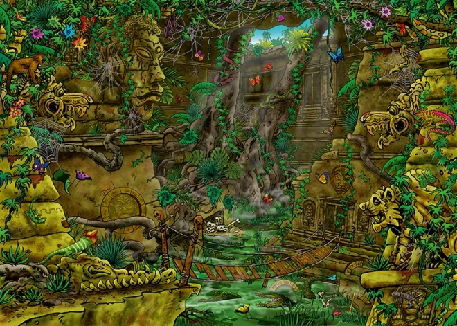 Ravensburger: Exit puzzle - Angkor temploma