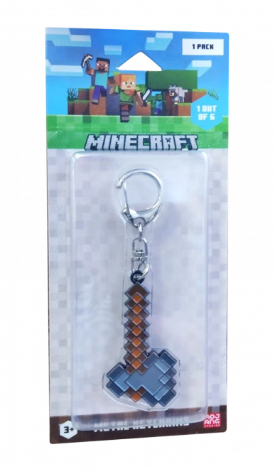 Minecraft kulcstartó