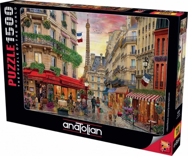 Eiffel kávézó puzzle 1500 darabos