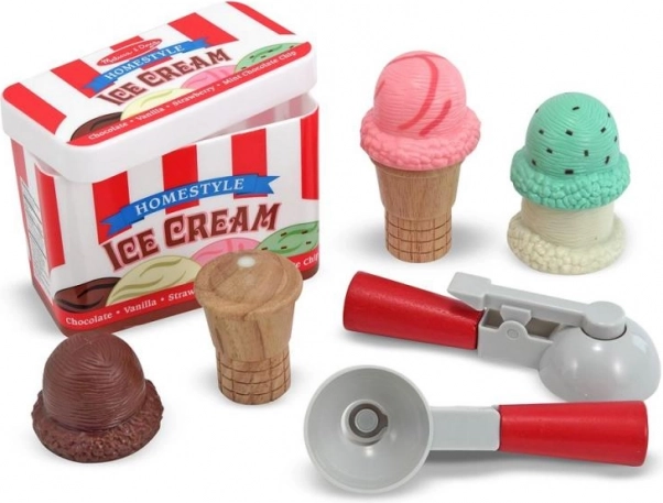 MELISSA & DOUG fagylaltkészlet