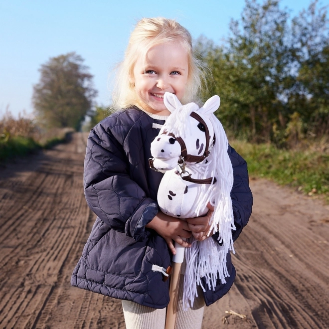 Hobby Horse HOPPIHORSE A4 Leopard - fehér