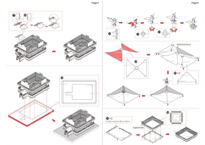 Metal Earth 3D puzzle Kinkaku-ji aranytemplom