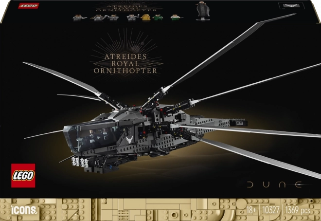 lego icons diuna - atreides királyi ornitopter