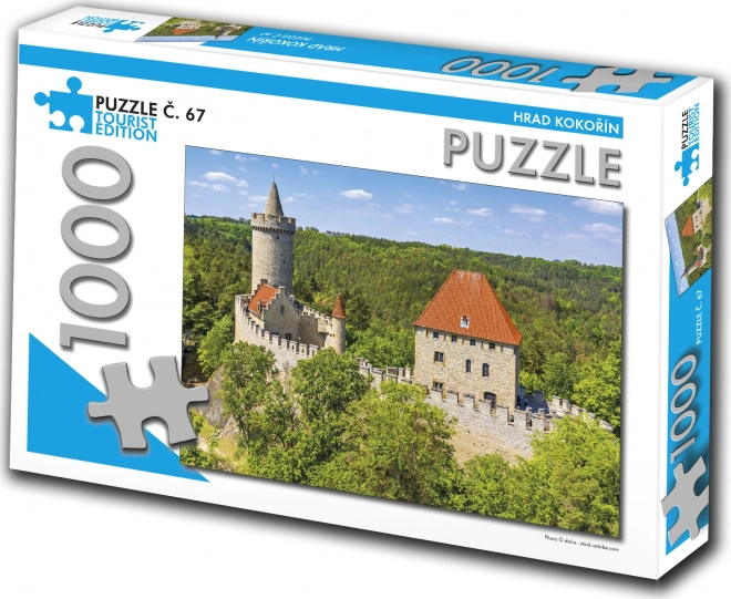 Hrad Kokořín 1000 darabos puzzle - Turista kiadás