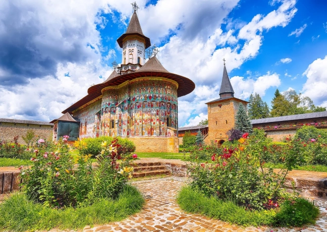 Kloster Sucevita puzzle 1000 darabos