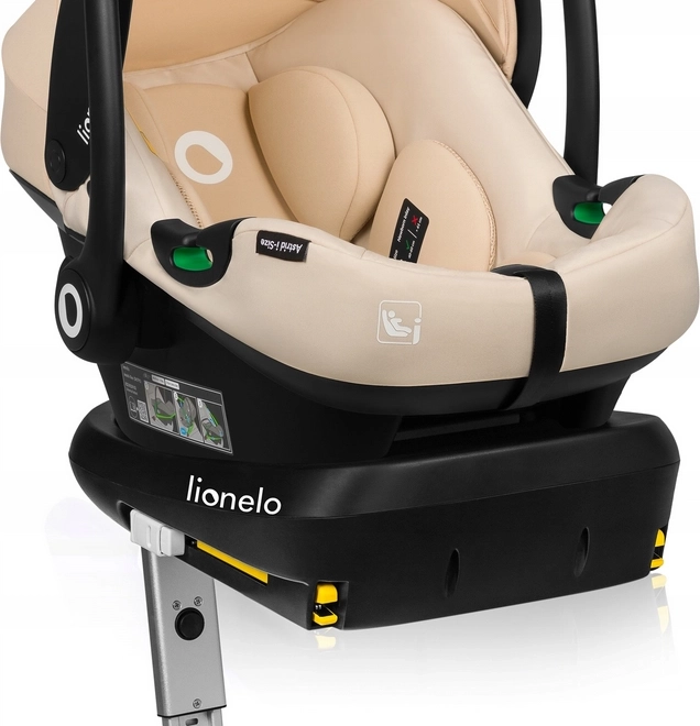 Lionelo Astrid i-Size autósülés 40-87 cm, bézs homok